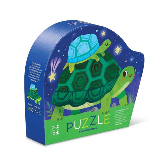 Crocodile Creek 12pc Mini Puzzle Turtles Together