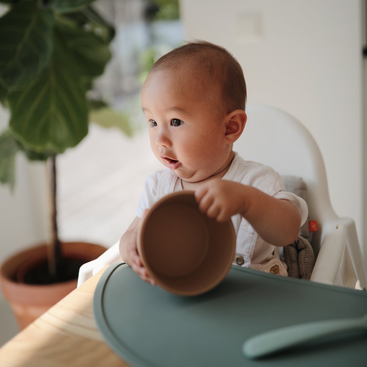 Mushie Silicone Bowl Natural