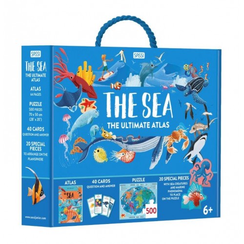 Sassi The Ultimate Atlas 3D Model and Puzzle Set The Sea